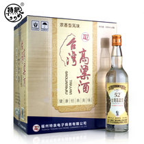 台湾高粱酒金门白酒特泉整箱泡药粮食浓香型52度600ml*6瓶(2 整箱)