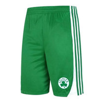 并力夏季新款薄款凯尔特人篮球裤运动训练裤宽松大码五分裤跑步休闲裤(绿色 4XL)